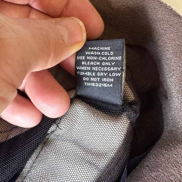 Collection Dressbarn Sleeveless Knee Length Dress 4 Metallic Pleated Grad Prom - Picture 9 of 16